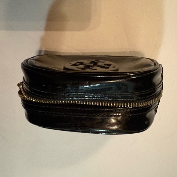 Tory Burch Glossy Black Pouch - Picture 3 of 4